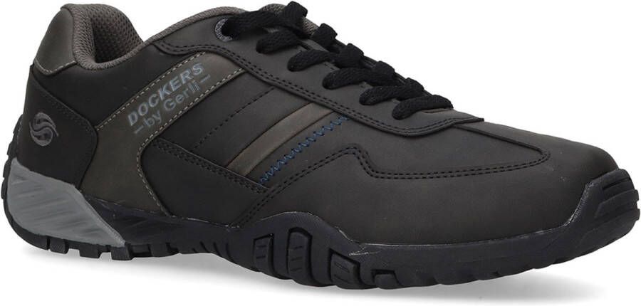 Dockers by Gerli Heren Sneakers 54BN001-650120 Schoenen Zwart Grijs