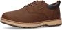 Dockers by Gerli Heren Veterschoen Sneaker Zakelijk Elegant 57IT001 bruin - Thumbnail 1