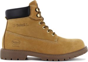 Dockers by Gerli Heren Winter Laarzen Boots Schoenen Leer Golden-Tan 45PA040
