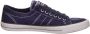 Dockers by Gerli Slip-on sneakers vrijetijdsschoen retro sneaker fake veters in coole jeanslook - Thumbnail 1
