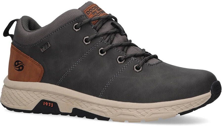 Dockers by Gerli Veterschoenen mid cut sneaker vrijetijdsschoen veterschoen zacht gewatteerd