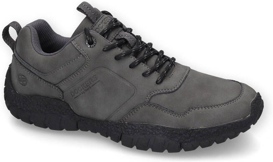 Dockers by Gerli herensneakers 55IE001-630220 Veterschoenen Schoenen donkergrijs