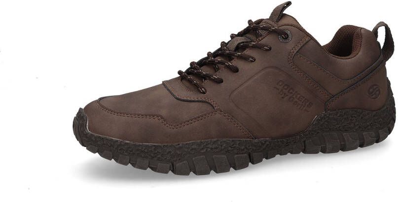 Dockers by Gerli herensneakers 55IE001-630380 Veterschoenen Schoenen donkerbruin