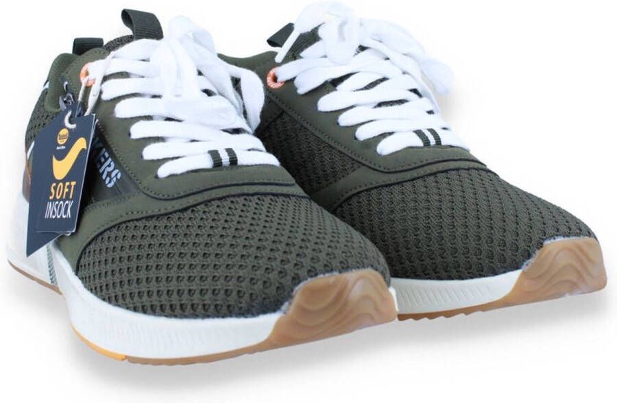 Dockers by Gerli Sneakers vrijetijdsschoen veterschoen comfortabele schoenwijdte g (=wijd)