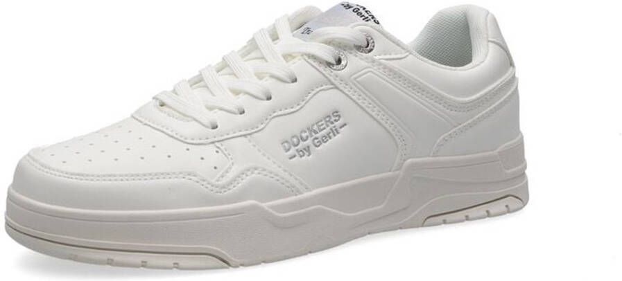 Dockers by Gerli Low-Cut Trainers Wit Sneakers wit Polyurethaan Heren Basics Street wear
