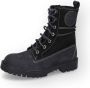 Dockers by Gerli Schnürboots Geveterde laarzen zwart Leer Rock wear - Thumbnail 1