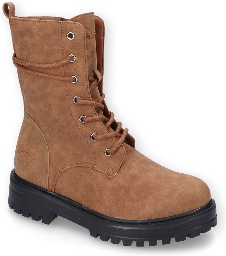 Dockers by Gerli Schnürboots Laars bruin Polyurethaan