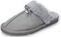 Dockers by Gerli Slippers Slipper grijs Textiel Dames Basics Casual wear Rock wear - Thumbnail 1