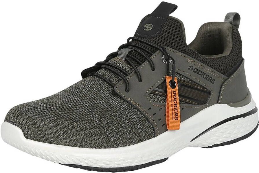Dockers by Gerli Sneaker Low Sneakers kaki Textiel Heren Basics Rock wear Street wear