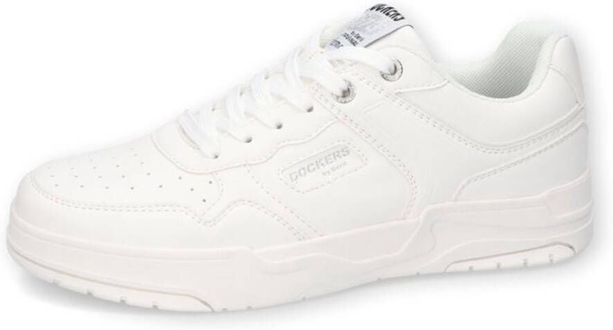 Dockers by Gerli Low-Cut Trainers Wit Sneakers wit Polyurethaan Heren Basics Street wear