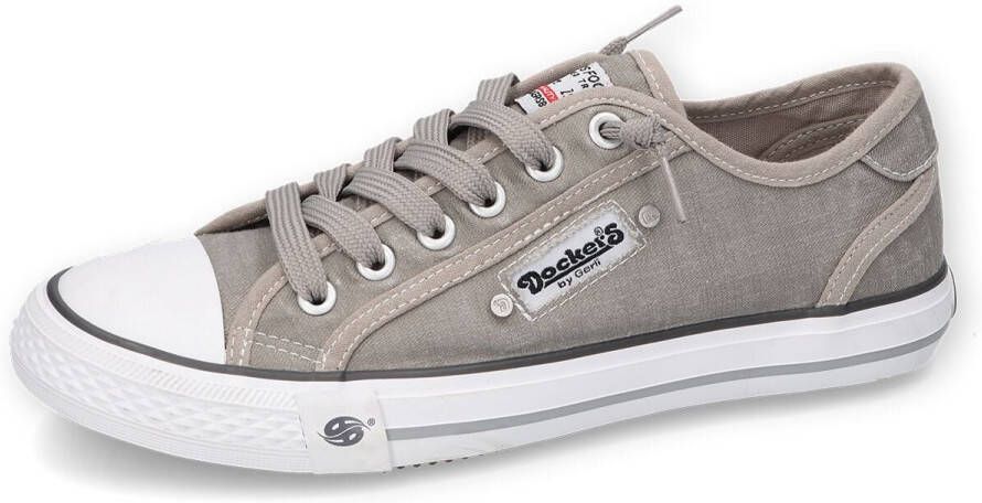 Dockers by Gerli Slip-on sneakers instapschoen vrijetijdsschoen met elastische sierstrik