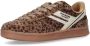 Dockers by Gerli Sneakers bruin-zwart Imitatieleer Dames Basics - Thumbnail 1