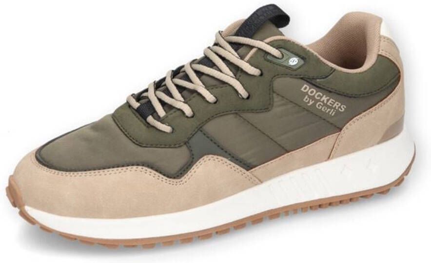Dockers by Gerli Soft Sneaker Khaki Sneakers kaki Heren