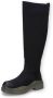 Dockers by Gerli Stiefel Laarzen zwart Leer Dames Rock wear Street wear - Thumbnail 1