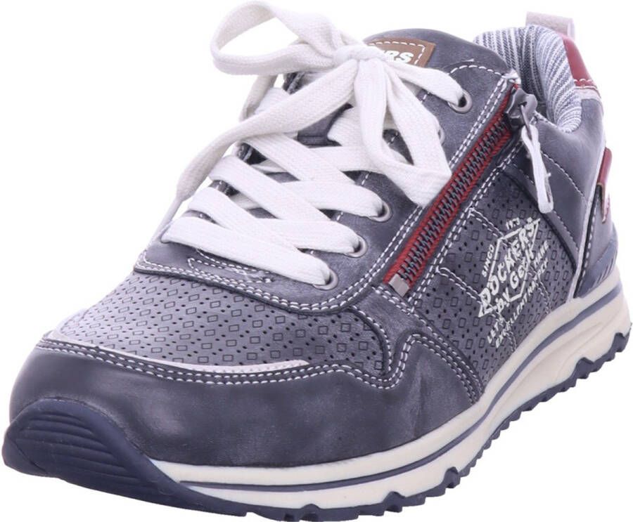 Dockers by Gerli Zip Sneaker Low Sneakers navy Polyurethaan Heren Basics Street wear