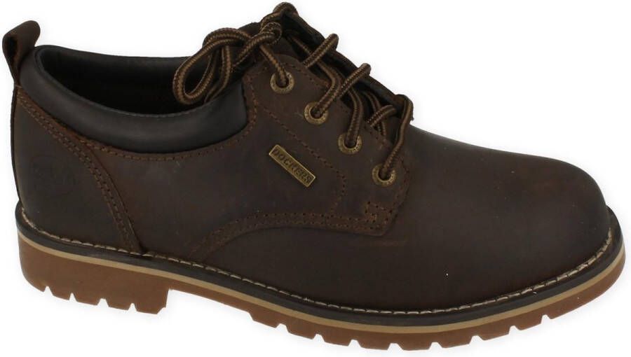 Dockers by Gerli heren lage leren schoenen bruin