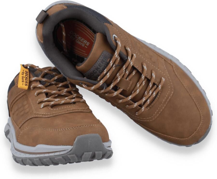 Dockers Heren Veterschoen Cognac