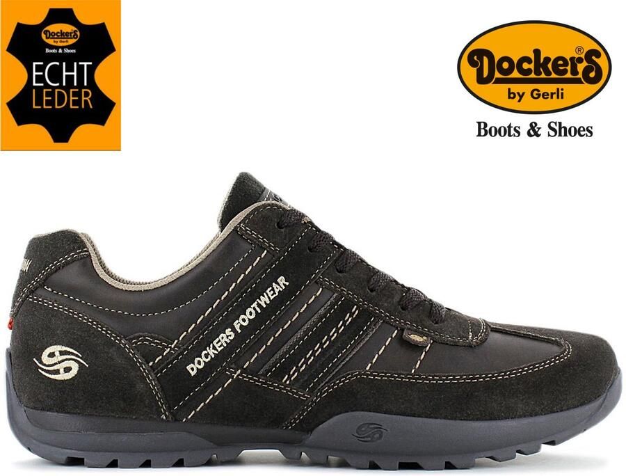 Dockers by Gerli Sneakers met contrasterende stiksels - Foto 4