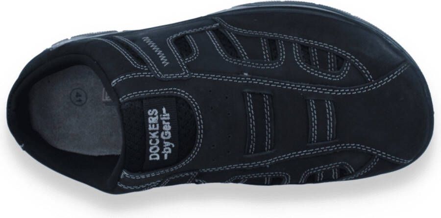 Dockers Heren Slipper Zwart
