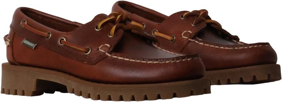 Docksides Sebago Derbie en cuir Sebago Docksides Ranger Waxy Woman