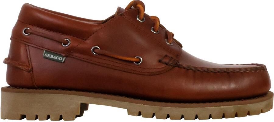 Docksides Sebago Docksides Acadia leer Derbie