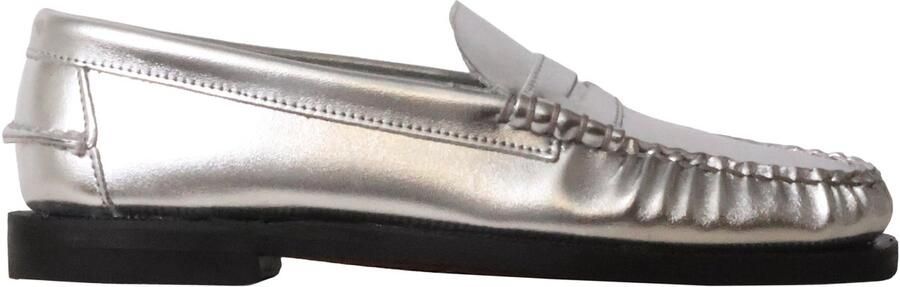 Docksides Sebago Leren mocassin Dan Met Woman