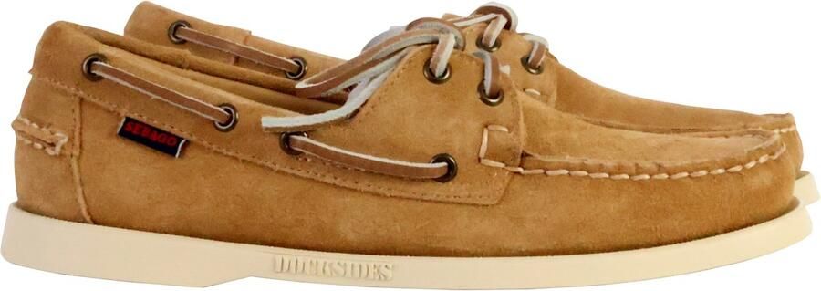 Docksides Sebago Portland Vlezig Leer Lage Loafer