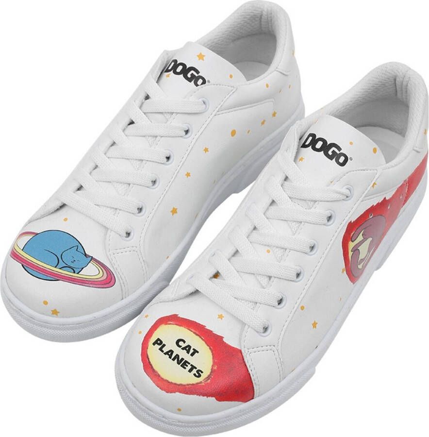 DOGO Ace Dames Sneakers Cat Planets Dames Sneakers
