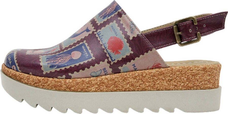 DOGO Akita Dames Sandalen- Spaces and Places