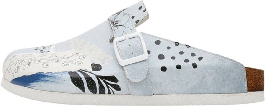 DOGO Comfie Dames Clogs-Slippers- Birds Chirping