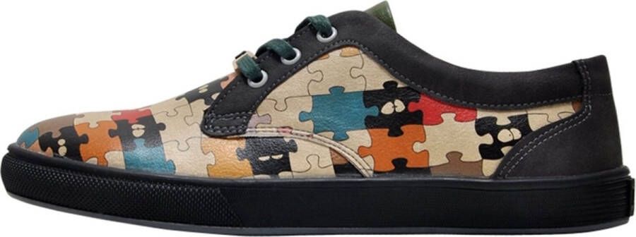 DOGO Cord Dames Sneakers In the Puzzle
