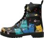 DOGO Black Long Dames Laarzen Cat Lovers - Thumbnail 1