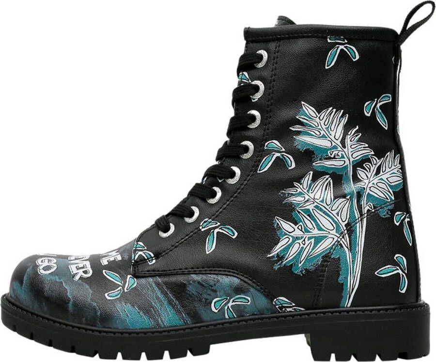 DOGO Dames Laarzen Koala Hug BLACK