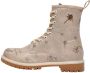 DOGO Hoge veterschoenen There Is Always Hope met mooie bloemenprint - Thumbnail 1