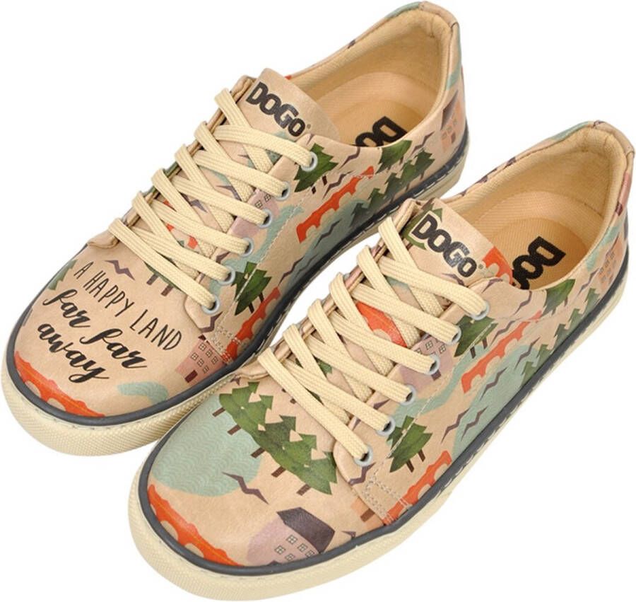 DOGO Dames Sneakers- A Happy Land