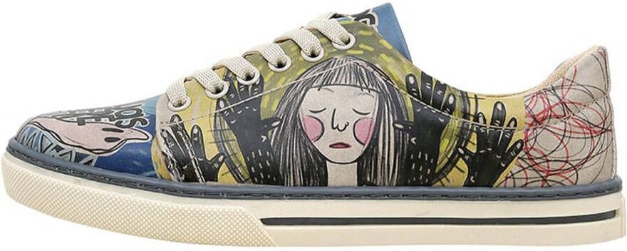 DOGO Dames Sneakers- I was here