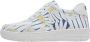 DOGO Dice Dames Sneakers Daisy Stripes - Thumbnail 3