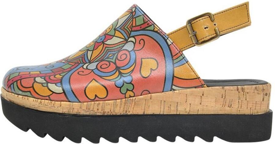 DOGO Akita Dames Sandalen- India