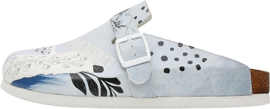 DOGO Comfie Dames Clogs-Slippers- Birds Chirping