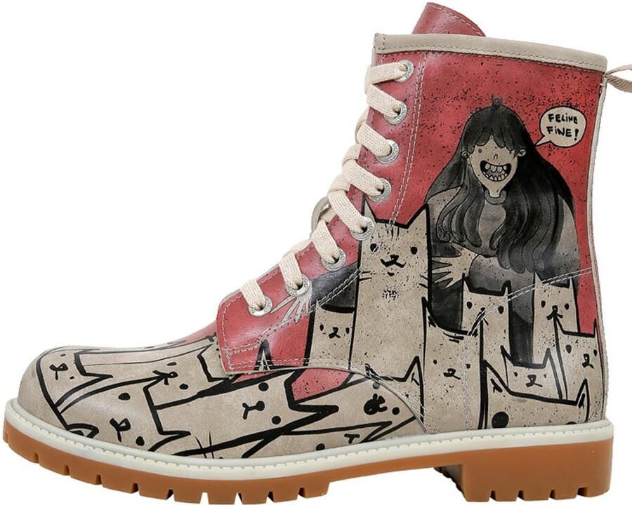 DOGO Dames Laarzen Bad Cats Mad Cats