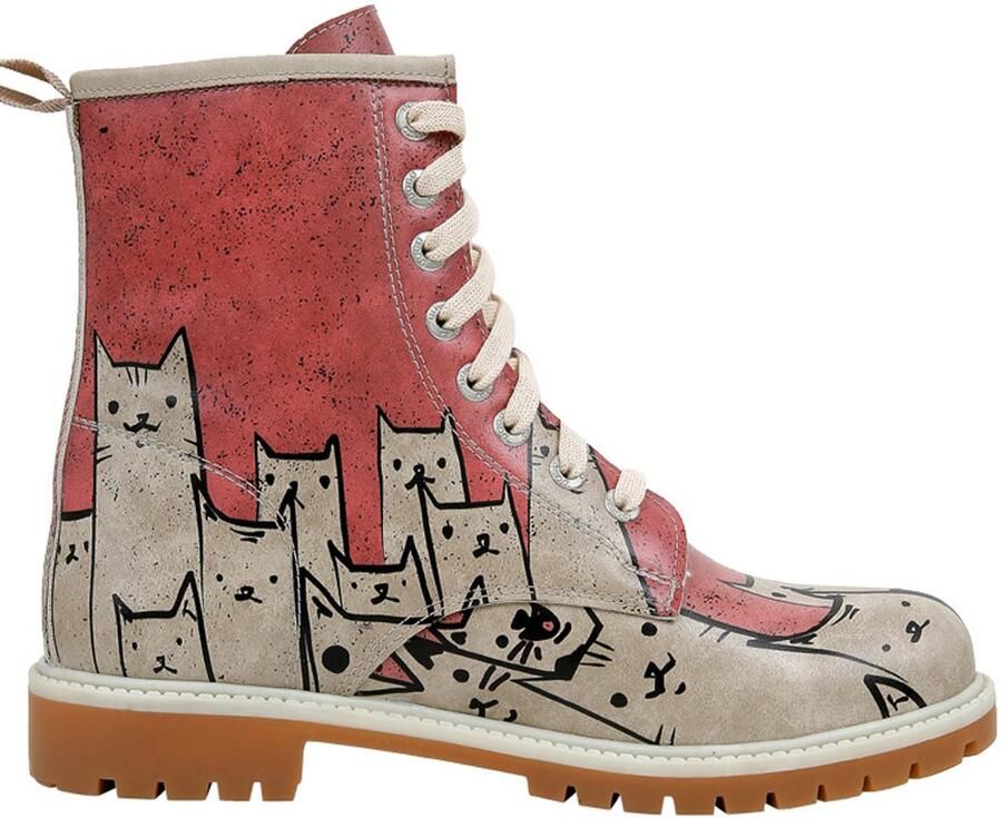 DOGO Dames Laarzen Bad Cats Mad Cats