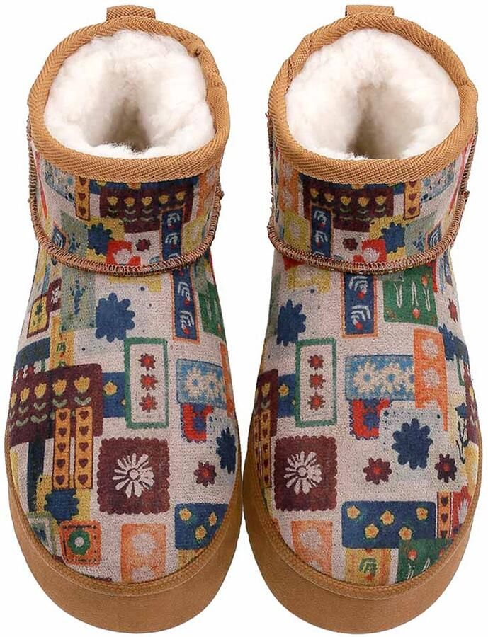 DOGO Dames Laarzen Ruby Anatolian Patterns