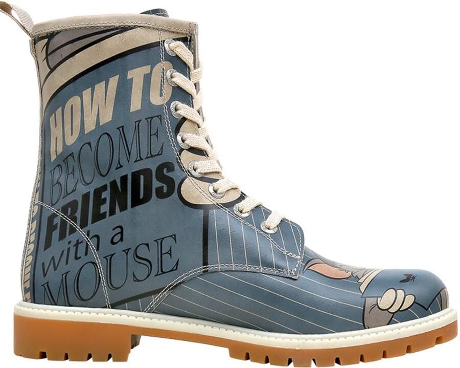 DOGO Dames Laarzen Tom and Jerry Friends-with-a-Mouse