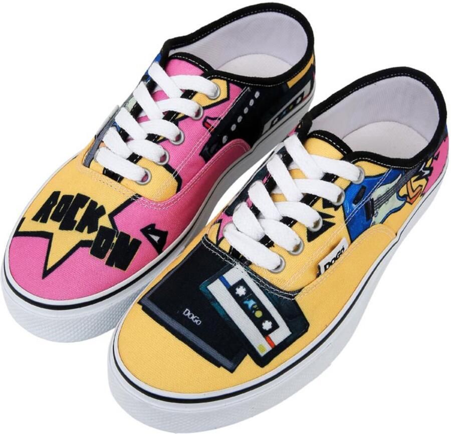 DOGO Dames Onyx Sneakers Rock On