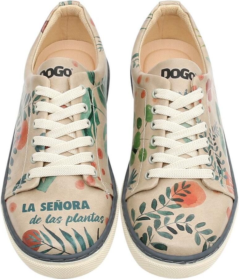 DOGO Veterschoenen Plant Lady met planten-print - Foto 2