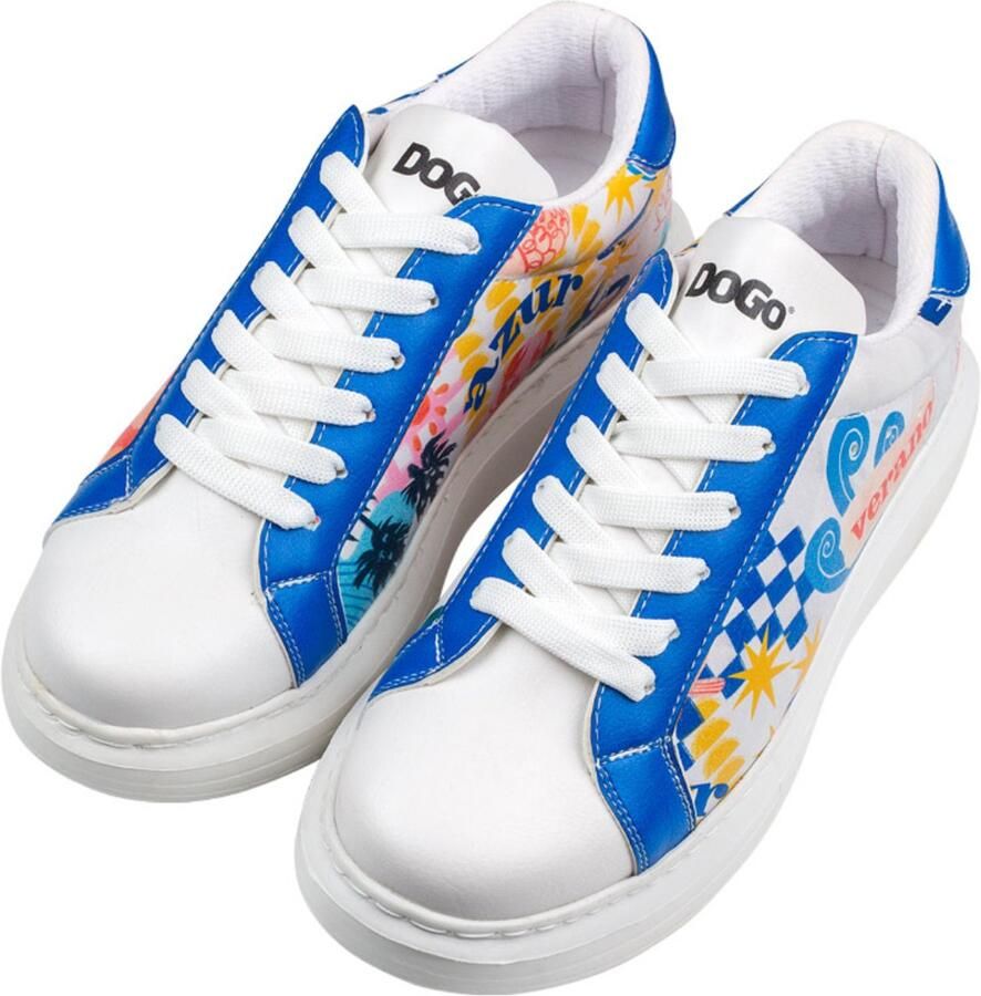DOGO Verona Dames Sneakers Azur