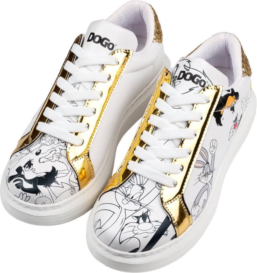DOGO Verona Dames Sneakers Looney Tunes Chasing Tunes