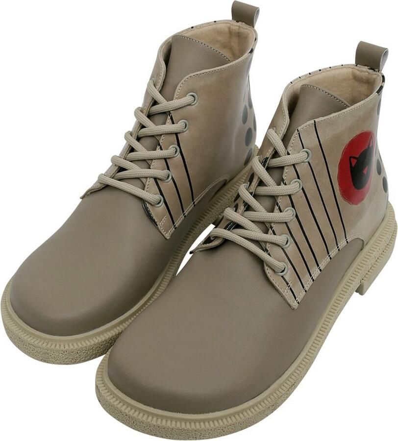 DOGO Victoria Dames Laarzen Dots and Cats