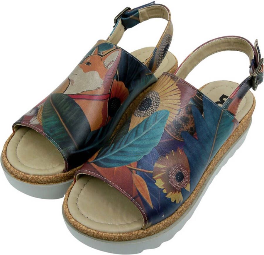DOGO Gigi Dames Sandalen- Blooming Dog