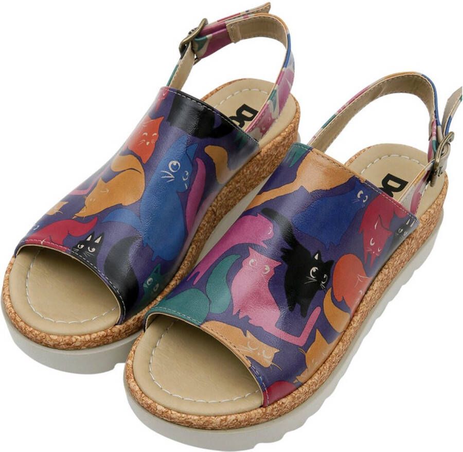 DOGO Gigi Dames Sandalen- Clowder